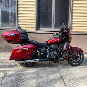 Motocyclettes classiques de type cruiser <span class=keywords><strong>Jonway</strong></span> 500CC à essence rouge brillant OEM avec haut-parleur MP3, vitesse maximale de 180 km/h, système EFI, frein ABS double, TCS - Product Image 4