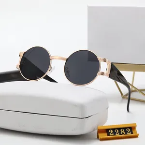 Kacamata hitam modis baru kacamata hitam kualitas tinggi desainer logam trendi terbaru penjualan terbaik