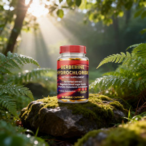 Cápsulas de Berberina HCL que Regulan <span class=keywords><strong>el</strong></span> Azúcar en Sangre y Promueven <span class=keywords><strong>el</strong></span> Metabolismo del <span class=keywords><strong>Colesterol</strong></span> - Product Image 1