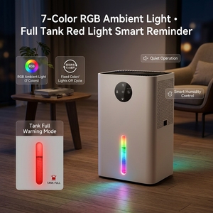Mini <span class=keywords><strong>Deshumidificador</strong></span> Eléctrico MD602 <span class=keywords><strong>para</strong></span> el Hogar, Eficiente Energéticamente <span class=keywords><strong>para</strong></span> Alta <span class=keywords><strong>Humedad</strong></span> en Cocina, Dormitorio, Baño, Sótano, Oficina, Garaje - Product Image 5