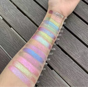Private Label <strong>Glitter</strong> Loose Powder Pigments Ocean <strong>Blue</strong> Pink Mermaid Duochrome <strong>Eyeshadow</strong> - Product Image 1