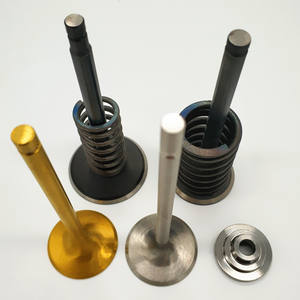 Pour Citroën <span class=keywords><strong>Saxo</strong></span> <span class=keywords><strong>VTS</strong></span> TU5J4 TU5JP4 Pièces automobiles Moteurs <span class=keywords><strong>1</strong></span>.6 16V Peugeot 106 S16 GTI Retenues en titane Admission Échappement Soupape moteur - Product Image 5