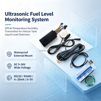 Capteur de niveau de carburant ultrasonique non invasif 4G ULS001, traceur GPS 4G étanche, surveillance du réservoir d'huile, température, humidité, 1 an