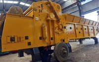 Machine de concassage d'arbres en bois de déchets forestiers déchiqueteuse à bois industrielle thaïlande # déchiqueteuse à bois # broyeur à bois