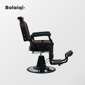 BOLAIQI Silla De Peluquería De Lujo Profesional De Alta Resistencia Reclinable De Metal Peluquería Silla De Estilo Para Barbería Sillas De <span class=keywords><strong>Peluqueria</strong></span> - Product Image 4