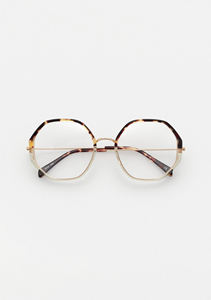 Nouvelle conception Lunettes de vue pour hommes et femmes en acétate polygone et titane pur, monture optique - Product Image 5