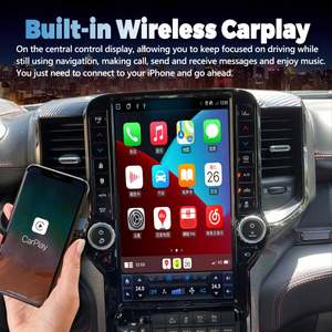Radio con Pantalla Android Tesla 2din para Dodge Ram 2019-2021, GPS, Carplay, Reproductor Multimedia para Auto, Reproductor de Video, Estéreo, Unidad Principal Navi, 13.6 Pulgadas - Product Image 2