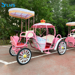 Decorations Pumpkin Wedding Carriage/Garden Royal <strong>Horse</strong> Buggy/Scenic Spots Sightseeing Carriage for Sale - Product Image 4