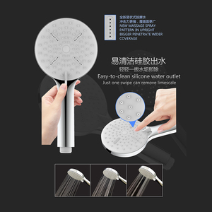 Cabezal de Ducha Combinado de Alta Presión y Ahorro de Agua de 9 Pulgadas con Brazo Extensible Ajustable Cromado, Diseño Moderno, 3 Años de Garantía - Product Image 6