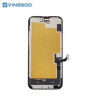 Écran d'affichage de haute qualité pour iPhone 15 Plus, remplacement d'écran OLED souple pour réparation de téléphone portable, adaptateur LCD