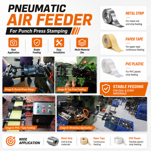 Pneumatic Air Feeder for 40 Ton 63 Ton Power Press - Product Image 2