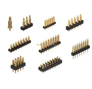 China Manufacturer's Custom Spring Loaded Brass Pin SMT Solder Type Pogo Pin for SMT Connectors