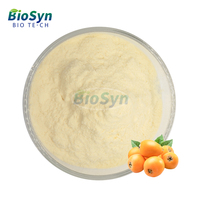 BioSyn semprotan beku kering/kering, bubuk Loquat kering kelas makanan Loquat jus buah