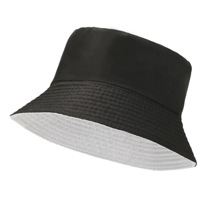 Chapeau de Soleil Réversible Unisexe en Polyester Blanc Simple <span class=keywords><strong>Bob</strong></span> Chapeau de Travail Hommes Femmes Enfants Panama Plage Pêche Lapin Chapeau de Randonnée - Product Image 2