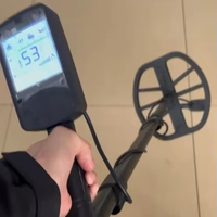 Détecteur de métaux numérique professionnel multifréquence MD63, étanche IP55, 8 pouces, avec écran LCD sensible, garantie 1 an