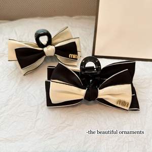 Ai <span class=keywords><strong>Tong</strong></span> FJ-865 13cm Grandes pinces à cheveux papillon parfumées pour femmes, mode, fête de l'indépendance, accessoires pour cheveux <span class=keywords><strong>en</strong></span> <span class=keywords><strong>tissu</strong></span> - Product Image 4