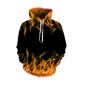 Vente en gros de sweatshirts à capuche en coton épais sublimés pour hommes sweats à capuche surdimensionnés avec logo personnalisé - Product Image 5