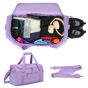 Sac de sport multifonctionnel professionnel personnalisé, convertible, imperméable, pour week-end, nuitée, sac de sport, fermeture éclair tendance, portable - Product Image 5