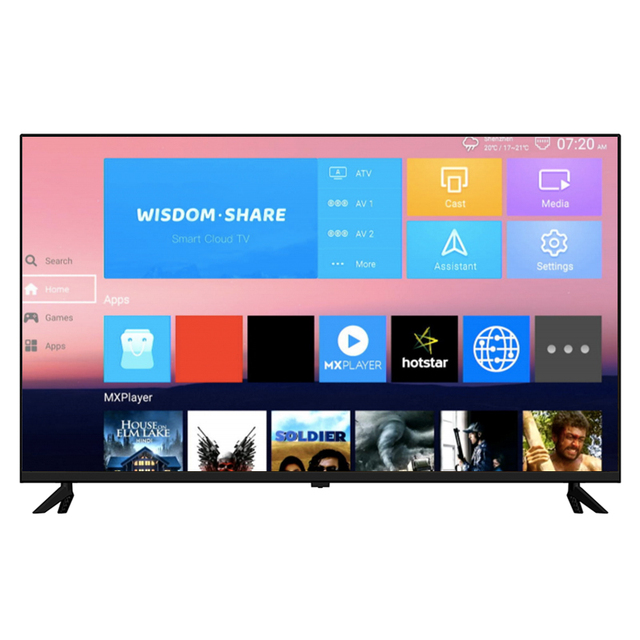 100 110 120 Inch Led Smart 4k Tv Television with Wifi hd Television