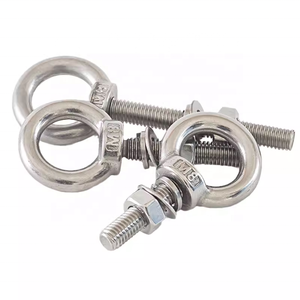 RIYI Vis à <span class=keywords><strong>anneau</strong></span> en alliage de zinc M10, jeu d'écrous à <span class=keywords><strong>anneau</strong></span> en acier inoxydable, vis à <span class=keywords><strong>anneau</strong></span> allongée avec <span class=keywords><strong>anneau</strong></span> traversant pour <span class=keywords><strong>tige</strong></span> murale M6 M8 M10 M12 M24 - Product Image 3
