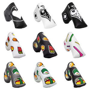 New Style Wholesale Custom Embroidery Logo <b>Putter</b> <b>Covers</b> Golf Blade <b>Putter</b> <b>Cover</b> With Magnetic Closure - Product Image 3