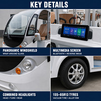 Voiture électrique de tourisme de luxe, 8 places, nouvelle, personnalisable, en acier, pour le transport – Approvisionnement direct usine