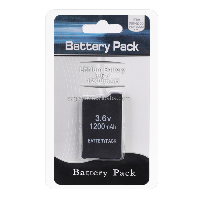 3.6V 1200mAh Rechargeable Internal Battery Replacement For Sony PSP-2000 / 3000