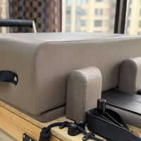 Máquina de Pilates Reformer Plegable Personalizada 2026, Mejor Precio, Barra Ajustable para Pies, Reformer de Pilates Clásico de Madera de Arce, Portátil