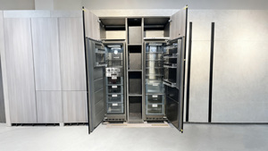 ثلاجة متكاملة بالكامل بسعة 528 لتر مع درج وثلاجة بابين متجاورين بسعة 528 لتر - Product Image 5