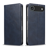 Funda Tipo Cartera de Cuero PU Premium para iPhone 17 Air - Funda con Soporte para Teléfono, Ranuras para Tarjetas, Cierre Magnético y Carcasa Antigolpes