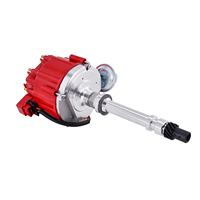 Distributeur HEI de course haute performance rouge pour moteurs V8 Chevy GMC SBC / BBC 350 454 - Pièces de course