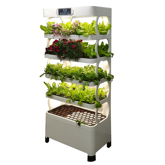 Indoor Smart Garden Hydroponic Intelligent Vertical Farming Home Hydroponic Growing Systems