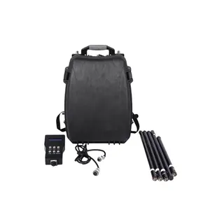 Portable macpack style 8 bands 320W 2.4G 5.8G 1.5G 900M 5.2G drone signal equipment UAV defense system manpack drone Backpack