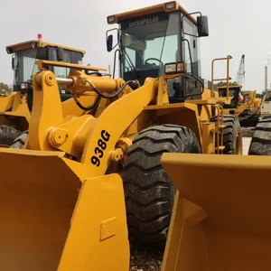 Cat938g CAT938 938 938G Nhật Bản Sử Dụng Làm Cho Máy Bốc Dỡ Hàng Bánh Trước Tại Thượng Hải Trung Quốc Để Bán