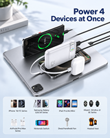 Chargeur de téléphone portable HYTO, chargeur PD 10000 mAh, batterie externe avec câble intégré, chargeur de voyage adapté à tous les téléphones mobiles