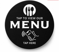 Carte NFC YIN SHOU pour avis Google avec mini-étiquette et design résistant à l'eau pour entreprises et contrôle d'accès
