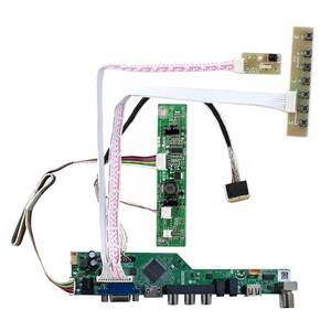 Hd-Mi Vga Av Usb Rf Tft Lcd Tv Board Universal Oled 17'' 1920X1200 Display Controller Driver V56 Lcd Board Lcd Module Pcb Board