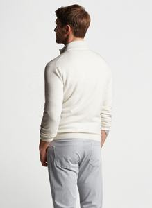 Logo personalizzato inverno Plain Fleece 1/4 Zip Collar Quarter Zip Pullover maglione da Golf <span class=keywords><strong>bianco</strong></span> <span class=keywords><strong>felpa</strong></span> da uomo - Product Image 6