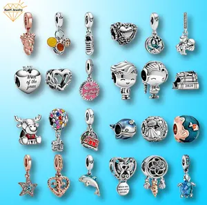 Factory Wholesales Qcean Sea High Quality DIY Charms For Bracelet 925 Sterling Silver For Jewelry Making
