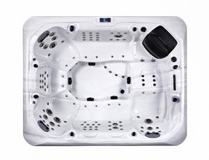 Sunrans idromassaggio idromassaggio idromassaggio vasca da bagno di lusso Balboa ad alta efficienza energetica vasca idromassaggio all'aperto con sistemi di acqua salata per <span class=keywords><strong>8</strong></span> persone - Product Image 5