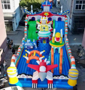 CHIKUN CK 932 Château gonflable géant pour enfants et adultes, matériau PVC, installation facile, capacité de 20 personnes, extérieur - Product Image 6