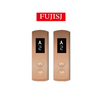 Ascenseur de passagers moderne pour villa, machine de traction sans engrenages, entraînement AC, certifié sécurité, conforme EAC, plancher en acier inoxydable et PVC