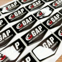 Feuille d'autocollants en résine époxy Doming imprimée de logo 3d personnalisé de résistance UV imperméable de haute qualité Différentes formes d'étiquette de dôme 3d