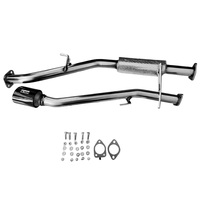 Système d'échappement complet en acier inoxydable HKS Performance Mitsubishi Triton Cat Back Exhaust Embout d'échappement en fibre de carbone Type silencieux