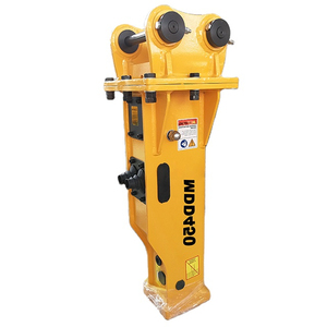 * <b>Hydraulic</b> <b>Breaker</b> with Gearbox Silenced Demolition Hammer for 1-120 Ton Excavators 53mm Chisel Diameter - Product Image 1