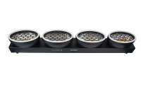 Luz LED de escenario 4x40W RGB COB tipo árbol con control DMX512 para KTV, bares y salones de banquetes.