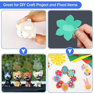 Double Sided Sticky Dots Removable Sticky Dot Clear Sticky Tack <strong>for</strong> Wall <strong>Pictures</strong> <strong>Hanging</strong> No Trace Strong Adhesive Sticky - Product Image 5