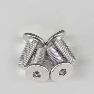 Tornillos y Pernos Torx de Cabeza Plana de Acero Inoxidable, Zincados, M4, Clase 4.8 y 6.8 - Product Image 3