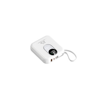 Nueva Mini Batería Externa con Carga Súper Rápida de 22.5W, 20000mA, de Plástico, para Puertos Tipo-<span class=keywords><strong>C</strong></span>, con Polímero de Litio - Product Image 1