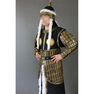 Nouvelle tenue traditionnelle mongole pour hommes, armure de combat style <span class=keywords><strong>Trois</strong></span> <span class=keywords><strong>Royaumes</strong></span>, accessoires de cinéma et de télévision, Hebei - Product Image 4